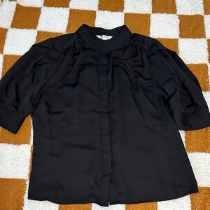 Nine West Black Blouse